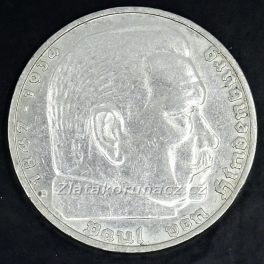 5 marka-1936 D