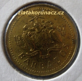 Barbados - 5 cents 1997