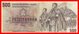 Československo - 500 korun 1973 Z 44