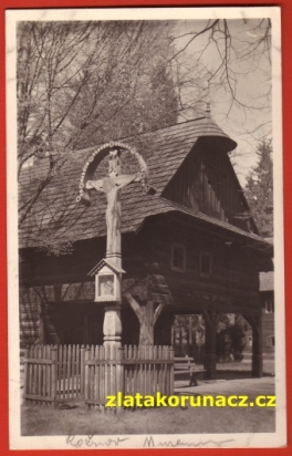 Beskydy - Rožnov - Valašské muzeum, kříž