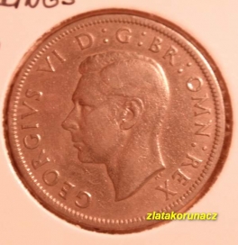 Anglie - 2 shillings 1948 