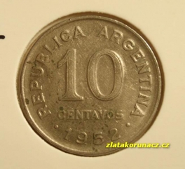 Argentina - 10 centavos 1952 