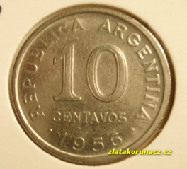 Argentina - 10 centavos 1956 