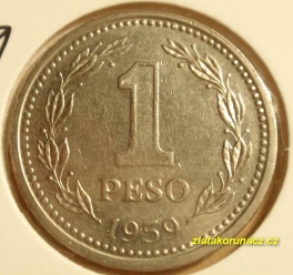 Argentina - 1 Peso 1959 
