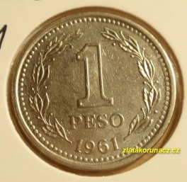 Argentina  - 1 Peso 1961 