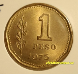 Argentina - 1 Peso 1975 