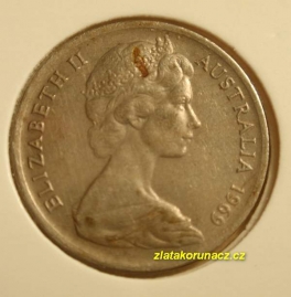 Australie - 5 cents 1969 