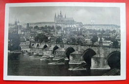 Praha - Hradčany, Karlův most, loď