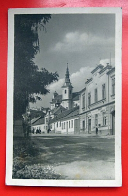 Polešovice - Ulice, kostel