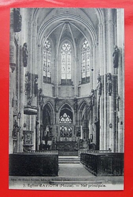 Avioth - interiér kostela