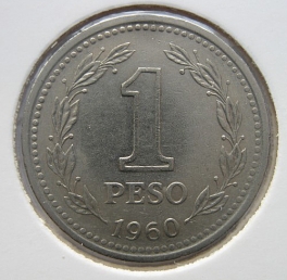 Argentina - 1 peso 1960