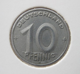 Německo (DDR) - 10 pfennig 1952 E
