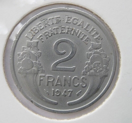 Francie - 2 francs 1947