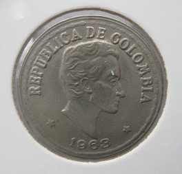 Kolumbie - 20 centavos 1963