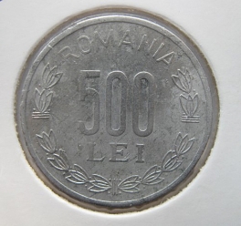Rumunsko - 500 lei 1999