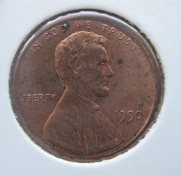 USA - 1 cent 1990