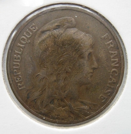 Francie - 10 centimes 1914