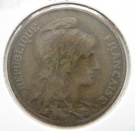 Francie - 10 centimes 1911