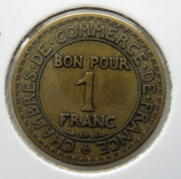 Francie - 1 franc 1923