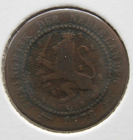 Holandsko - 1 cent 1878