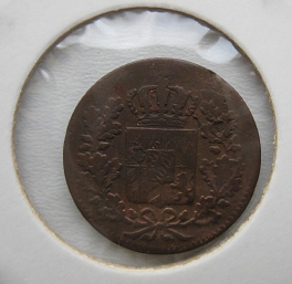 Německo - 1 pfennig 1855