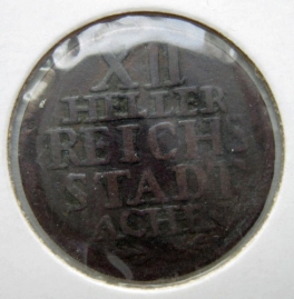 Německo-Achen - 12 heller 1791