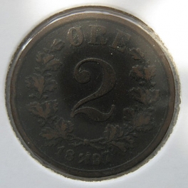 Norsko - 2 ore 1897