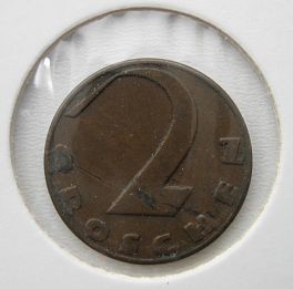 Rakousko - 2 groschen 1934