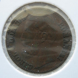 Rumunsko - 2 bani 1880 B