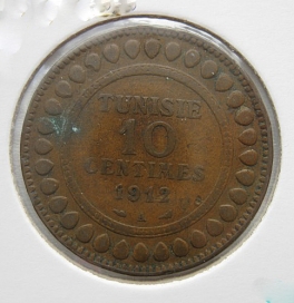Tunis - 10 centimes 1912 A