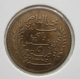 Tunis - 5 centimes 1907 A
