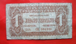 1 koruna 1944 CK
