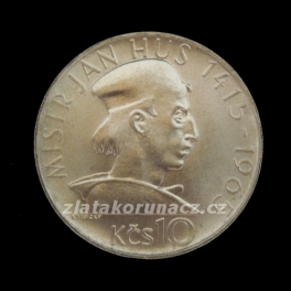 1965 - 10 Kčs - J.Hus