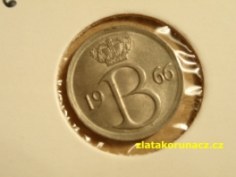 Belgie - 25 centimes 1966
