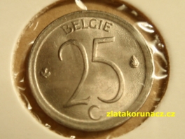 Belgie - 25 centimes 1970
