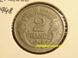 Francie - 2 francs 1948 B
