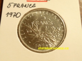 Francie -  5 francs 1970