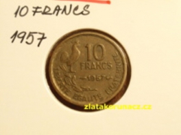 Francie - 10 francs 1957