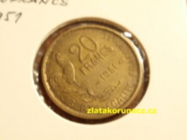 Francie - 20 francs 1951