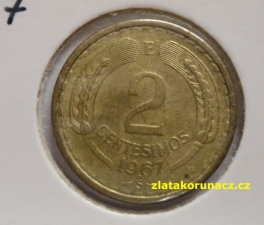 Chile - 2 centesimos 1967