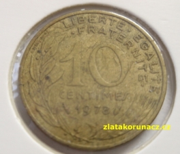 Francie - 10 centimes 1978