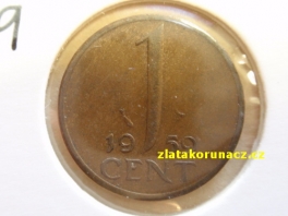 Holandsko - 1 cent 1959