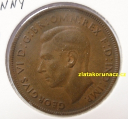 Austrálie - 1 penny 1941