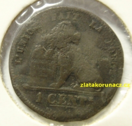 Belgie - 1 centime 1876