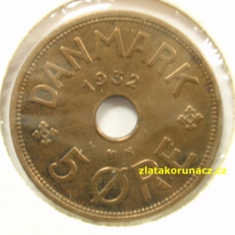Dánsko - 5 ore 1932