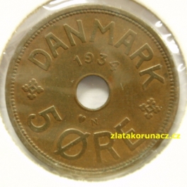 Dánsko - 5 ore 1934