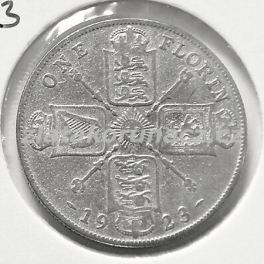 Anglie - 1 florin (2 schillings) 1923