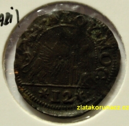 Itálie - Benátky - Soldo (12 denari)