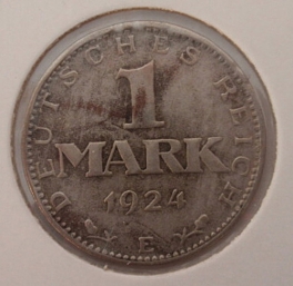 Německo- Výmar-1 marka-1924 E