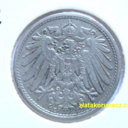 Německo - 10 Reich Pfennig 1912 E
